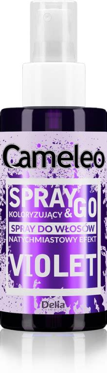 Delia Cosmetics Cameleo Spray Go Fioletowy Spray Koloryzuj Cy Do