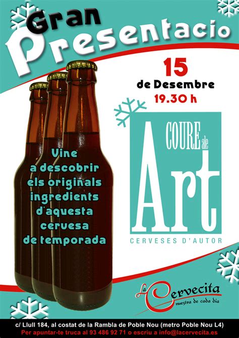 Cerveza Artesanal En Catalunya Presentaci N Nueva Art Coure A La Cervecita