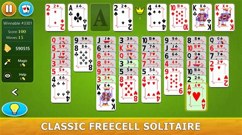 Classic Freecell Solitaire