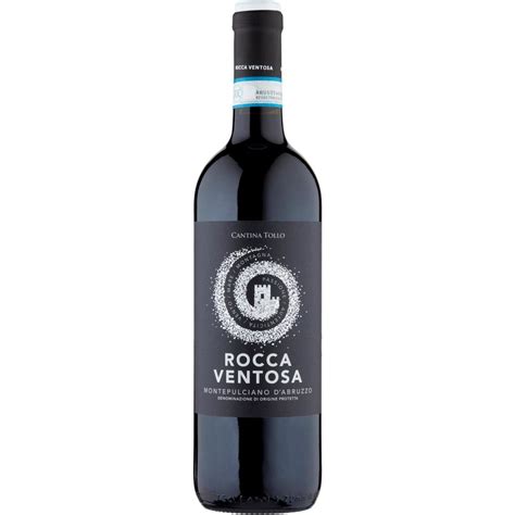 Vino Rosso Montepulciano DOP D Abruzzo ROCCA VENTOSA 750 ML Coop Shop