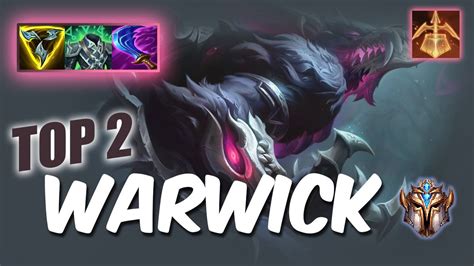 Wild Rift Warwick Jungle Top S Challenger Ranked Game Build