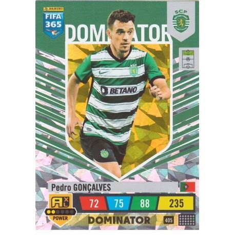 Sale Cards Pedro Gonçalves Dominator Adrenalyn XL Fifa 365 2023