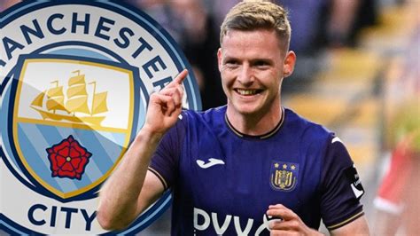 Man City 'agree £12.6m fee with Anderlecht' for transfer of Spanish U21 ...