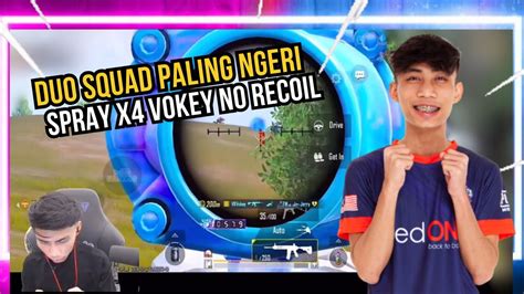 Duo Squad Paling Ngeri Spray X No Recoil Youtube