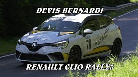 SALITA ALPE NEVEGAL 2023 DEVIS BERNARDI RENAULT CLIO RALLY5