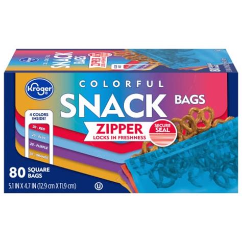 Kroger Colored Snack Bags Ct Fred Meyer