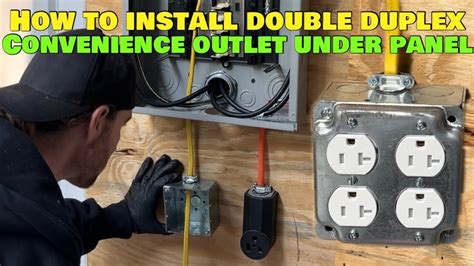 How To Install Electrical Convenience Outlets Under