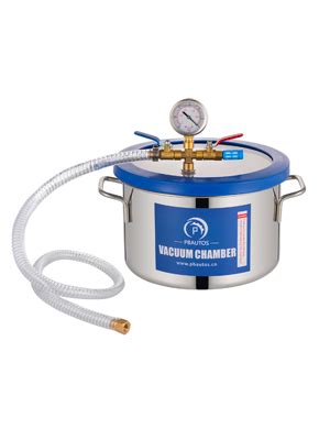 P PBAUTOS 1 5 Gallon Vacuum Chamber Acrylic Crystal Lid Degassing