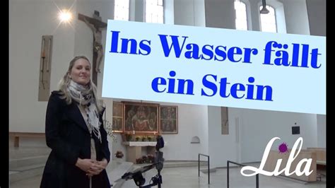 Ins Wasser fällt ein Stein Tauflied Kirchenlied gesungen von Lila