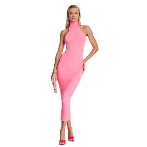 Ser O Ya Dresses Nwt Revolve X Seroya Delta Dress In Neon Pink