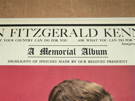 Yahoo オークション LP 米盤 JOHN FITZGERALD KENNEDY A Memoria