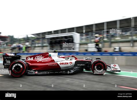 Zhou Guanyu Chi Alfa Romeo F Team Orlen C Portrait During The