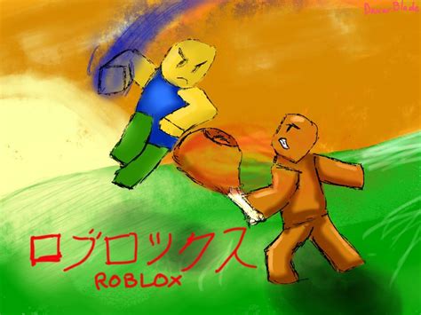 How To Draw Roblox Characters Noob