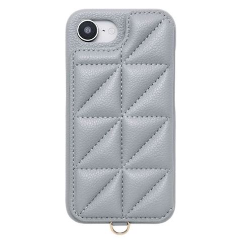 Iphone E Triangle Puffy Case Pale Blue Unicase