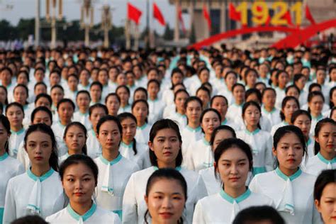 Pictures From 100th Anniversary Celebrations Of Chinas Communist Party