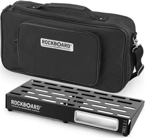 Warwick RockBoard TRES 3 1 Pedalboard W Gig Bag