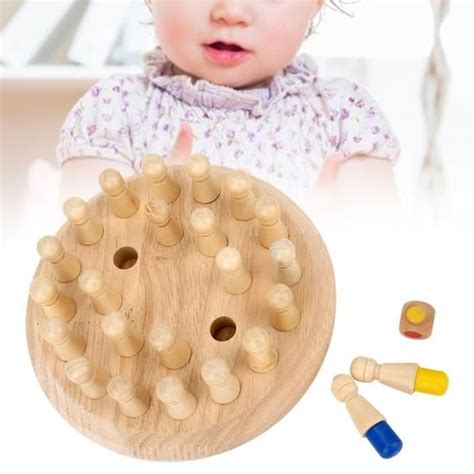 Drfeify Jeu D Checs En Bois Pour Enfants D Veloppement C R Bral