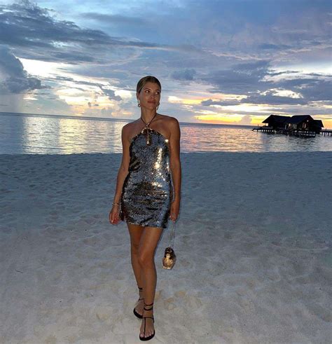 Sofia Richies Latest Honeymoon Look Included A Sparkly Halter