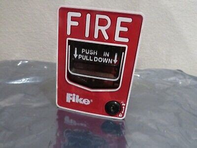 Fike Fire Alarm Pull Station Free Fedex Day Ship Ebay