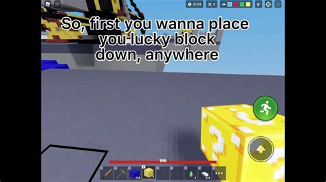 How To Get A Rageblade From Any Lucky Block In Roblox Bedwars Youtube