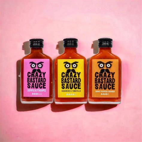 From Mild To Wild The Ultimate Guide To Our Chilli Sauces Crazy Bastard Sauce