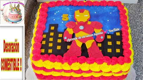 Descubrir Imagen Pastel De Cumplea Os De Iron Man Abzlocal Mx