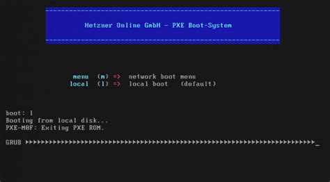 Grub2 Stuck At Grub After Pxe Boot System Ask Ubuntu