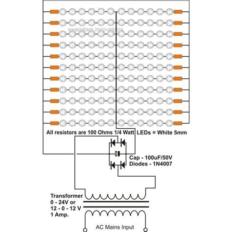 Leds And Transformer Wiring Diagram