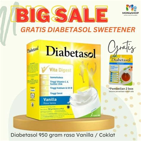 Jual SUSU DIABETASOL Susu Diabetasol 950gr 1Kg 570gr 600gr