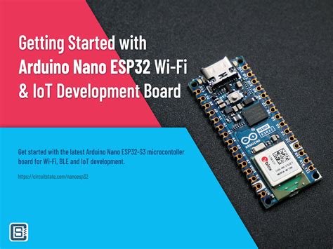 Getting Started With Arduino Nano ESP32 Wi Fi IoT Development Board