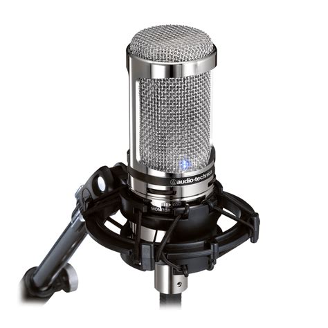 Audio Technica AT2020USB+V Condenser USB Mic Limited w/ Mount - Silver ...