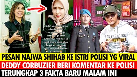 PESAN NAJWA SHIHAB KE ISTRI POLISI DEDDY CORBUZIER FERDI SAMBO