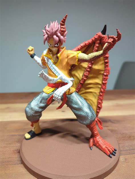 D Printing Fan Art Fairy Tail Natsu Dragneel Dragon Form Made