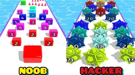 Noob Vs Pro Vs Hacker Marble Run All Level Gameplay Animation Top Free