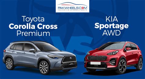 Toyota Corolla Cross Premium Vs Kia Sportage Awd Pakwheels Blog