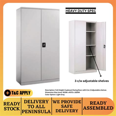 Steel Full Height Swing Door Cabinet HEAVY DUTY Shopee Malaysia