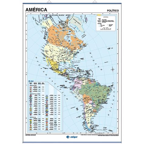 Mapa De América Político Y Físico Mudo Y Con Nombres 57 Off