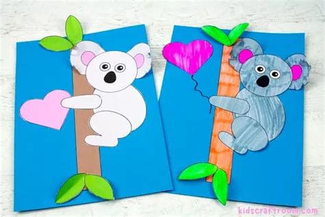 Valentine Koala Craft - Kids Craft Room