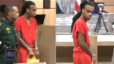 Ynw Melly Appears In Court Handcuffed For Hearing Ahead Of Double Murder Retrial Youtube