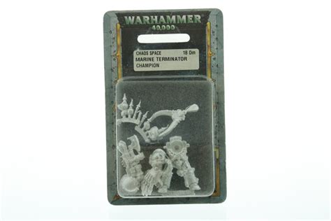 Warhammer Chaos Space Marines Terminator Champion Whtreasury