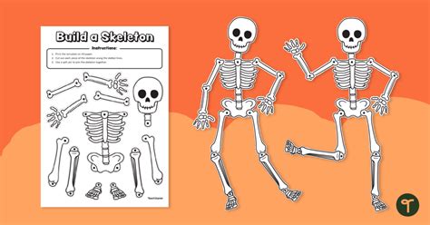 Build A Skeleton Printable Printable Free Templates