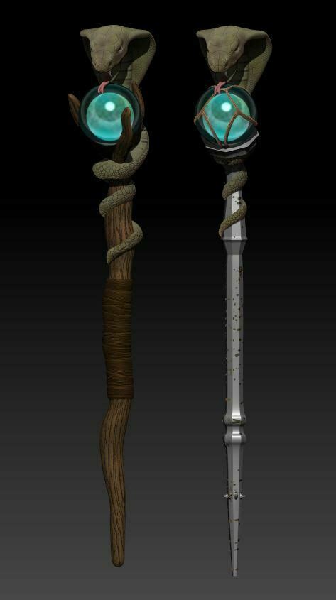 Free Stl File Scepter・3d Printing Design To Download・cults