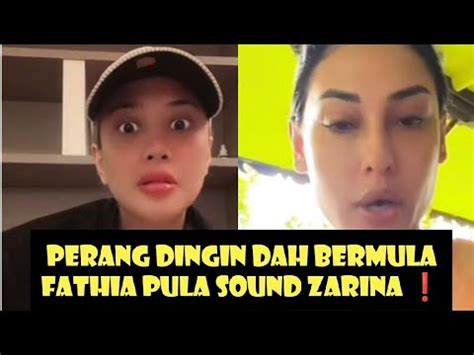 Makin Panas Kali Ini Fathia Pula Sound Zarina Buat Ramai Yang Berang