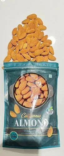 250 G California Almond Nuts Grade A Grade Packaging Type Pouch At