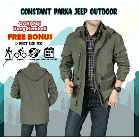 Jual Jaket Parka Jeep Original Distro Diskon Shopee Jaket Pria Jaket