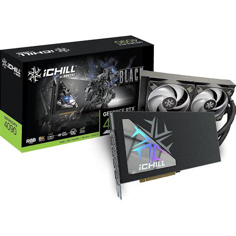 Inno3D GeForce RTX 4090 24GB GDDR6X ICHILL Black C4090 246XX 18330005