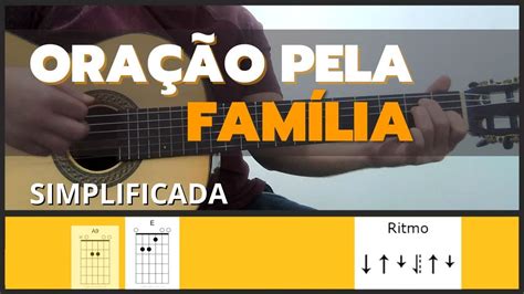 COMO TOCAR Oração Pela Família no Violão SIMPLIFICADA YouTube