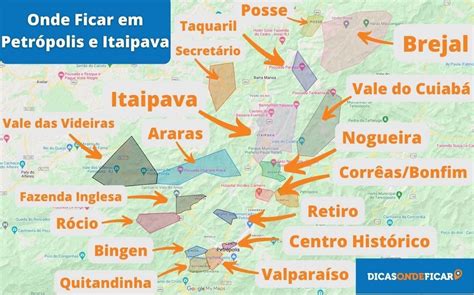 Onde ficar em Petrópolis e Itaipava melhores hotéis pousadas e bairros