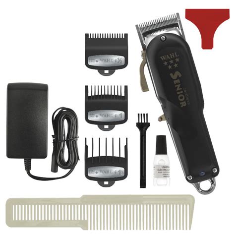 M Quina De Corte Senior Black Cordless Sem Fio Wahl Bivolt