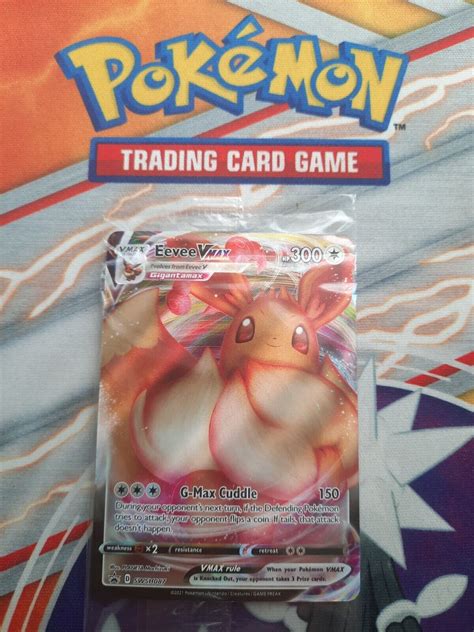 Mavin Eevee VMAX SWSH087 SEALED Black Star Promo Pokemon TCG NM